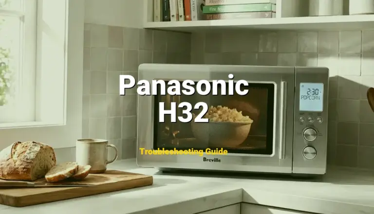H32 Error on Panasonic Microwave? Comprehensive Fix Guide