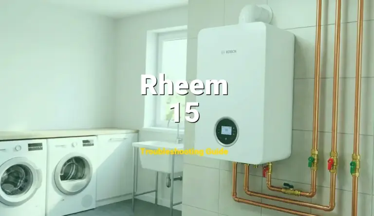 How to Fix Rheem Water Heater Error Code 15: Overheat Protection (Full Guide)
