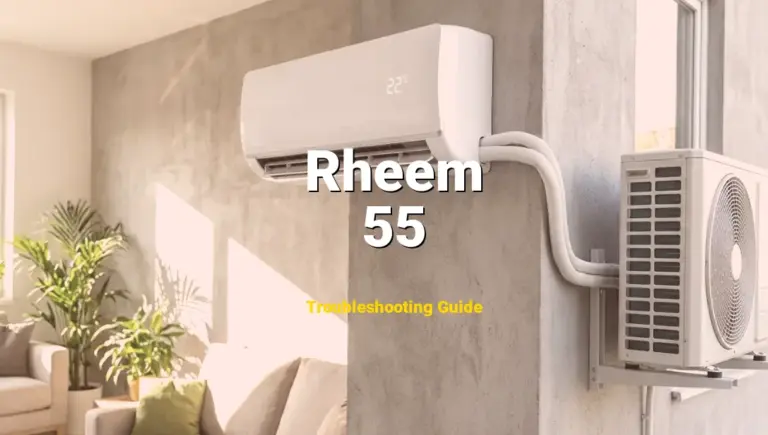 Troubleshooting Rheem Error Code 55: What It Means & How to Fix