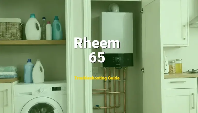 65 Error on Rheem Water Heater? Comprehensive Fix Guide