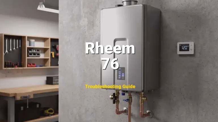 Troubleshooting Rheem Error Code 76: What It Means & How to Fix