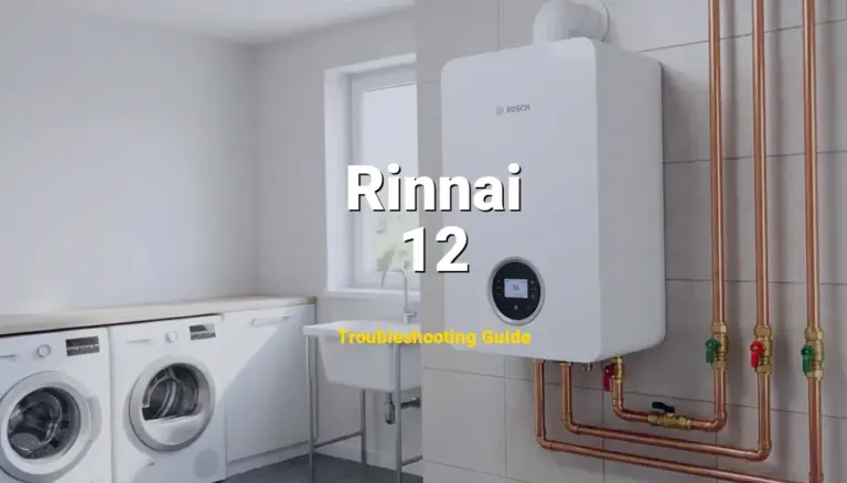 12 Error on Rinnai Tankless Water Heater? Comprehensive Fix Guide