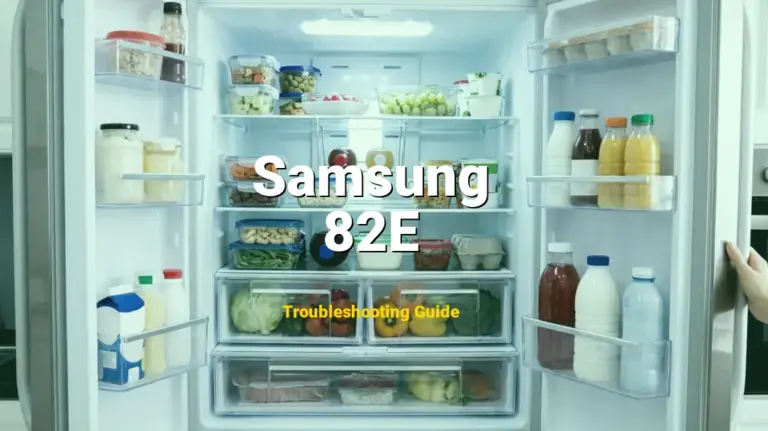 Troubleshooting Samsung Error Code 82E: What It Means & How to Fix