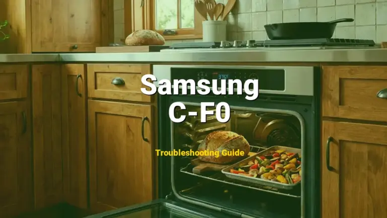 Troubleshooting Samsung Error Code C-F0: What It Means & How to Fix