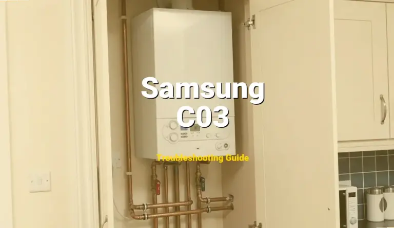 Troubleshooting Samsung Error Code C03: What It Means & How to Fix