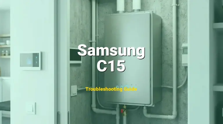 Troubleshooting Samsung Error Code C15: What It Means & How to Fix