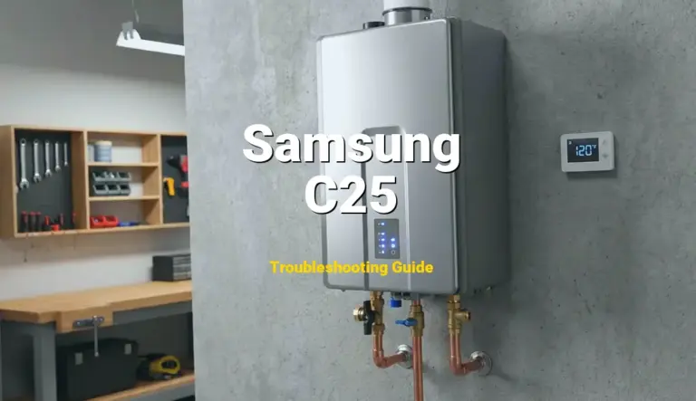 Troubleshooting Samsung Error Code C25: What It Means & How to Fix