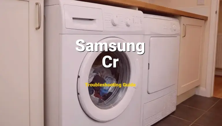Troubleshooting Samsung Error Code Cr: What It Means & How to Fix