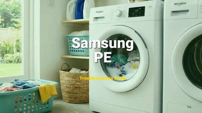 Troubleshooting Samsung Error Code PE: What It Means & How to Fix