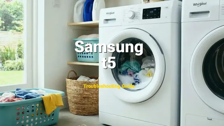 t5 Error on Samsung Dryer? Comprehensive Fix Guide