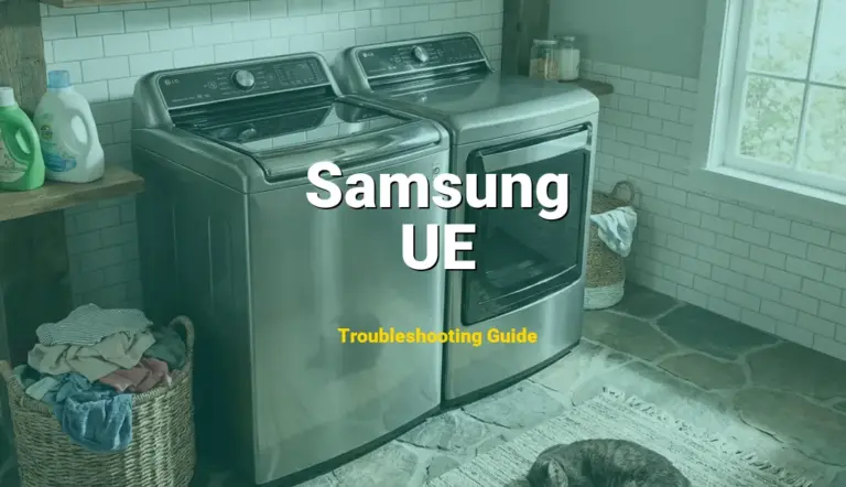 Samsung Front Load Washer Error UE Solved: Detailed DIY Repair