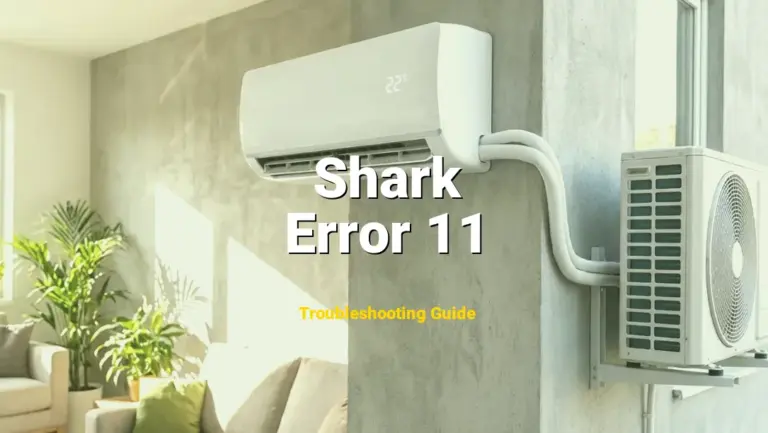 Shark Robot Vacuum Error Error 11 Solved: Detailed DIY Repair