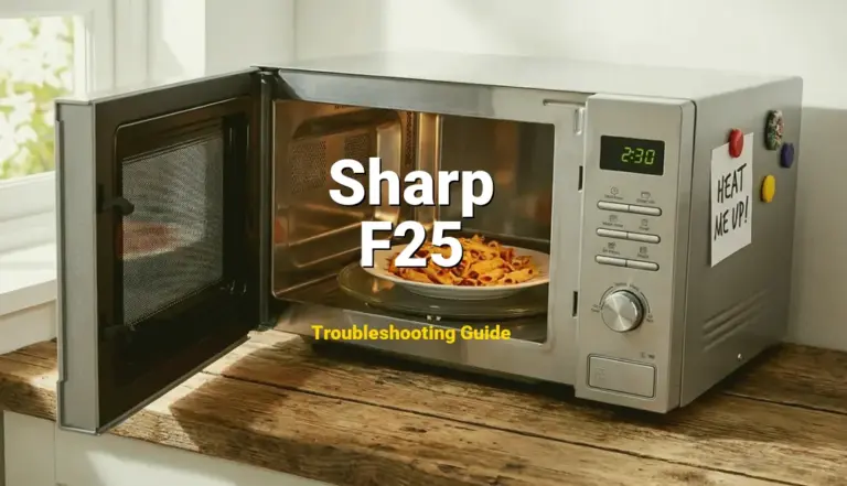 Troubleshooting Sharp Error Code F25: What It Means & How to Fix