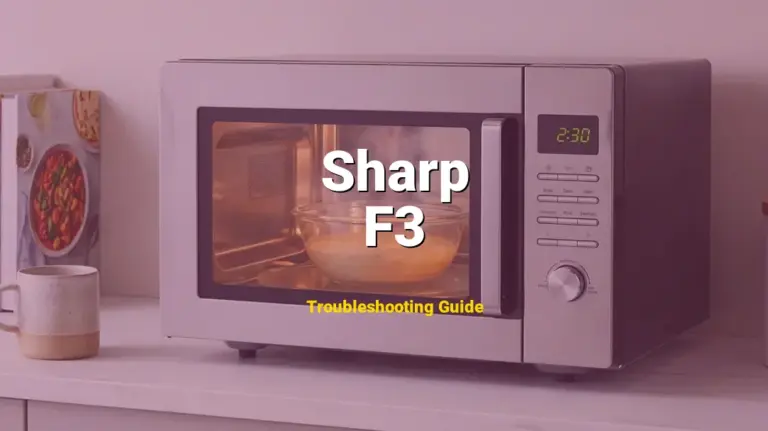 Troubleshooting Sharp Error Code F3: What It Means & How to Fix