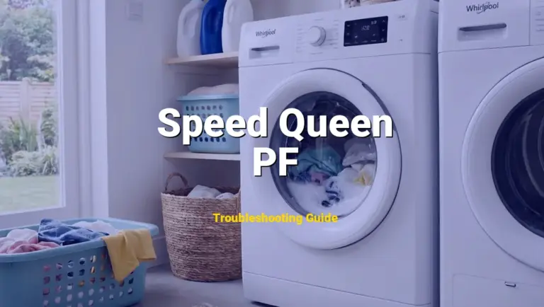 Speed Queen Dryer Error PF Solved: Detailed DIY Repair