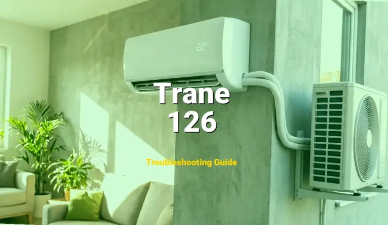 Trane Furnace Error 126 Solved: Detailed DIY Repair