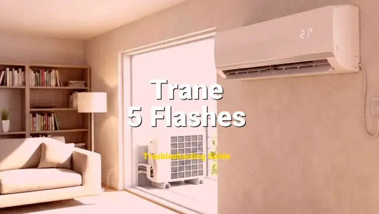 Troubleshooting Trane Error Code 5 Flashes: What It Means & How to Fix