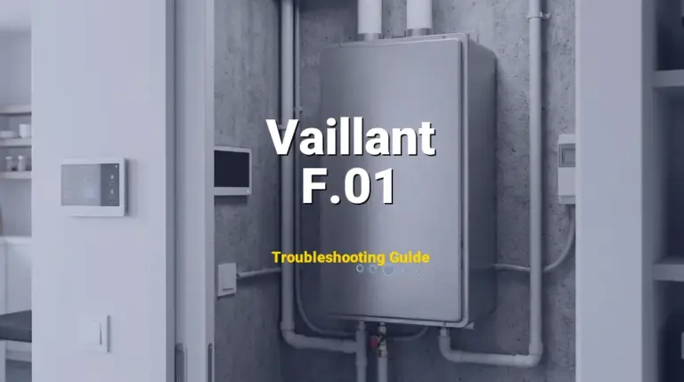 Vaillant Boiler Error F.01 Solved: Detailed DIY Repair