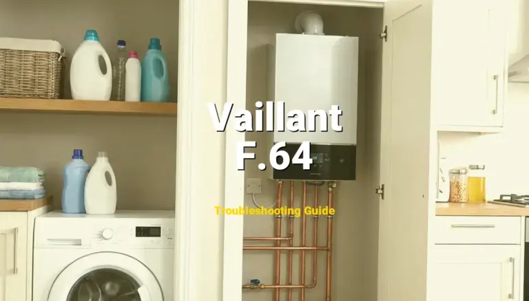 F.64 Error on Vaillant Boiler? Comprehensive Fix Guide