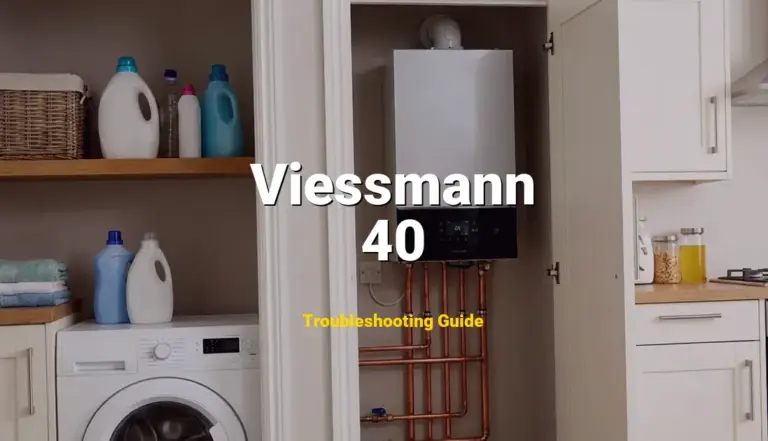 40 Error on Viessmann Boiler? Comprehensive Fix Guide