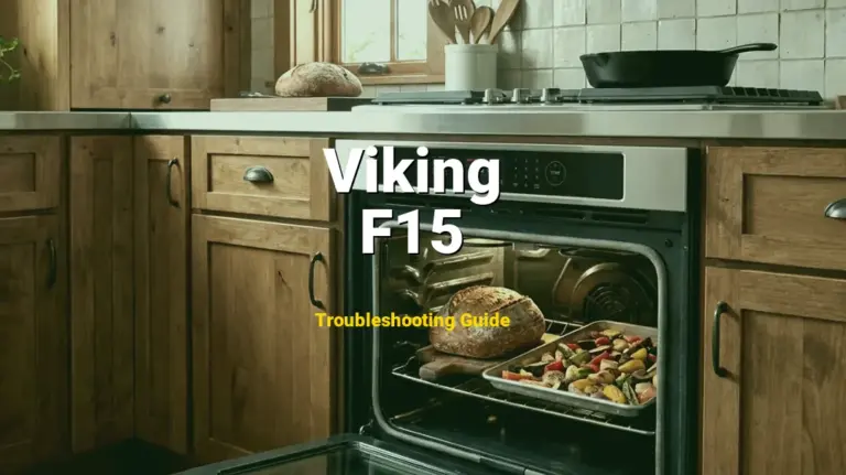 Viking Range Error F15 Solved: Detailed DIY Repair