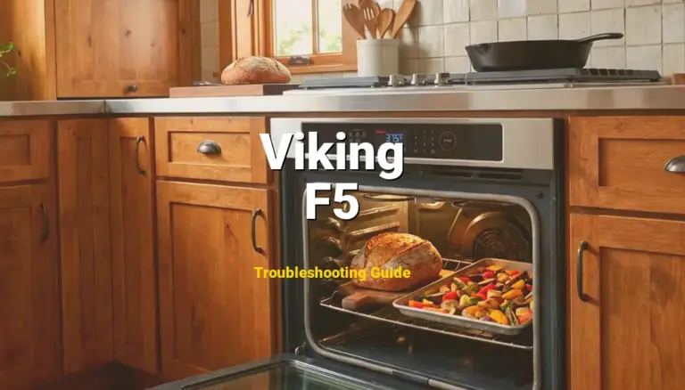 Viking Range Error F5 Solved: Detailed DIY Repair