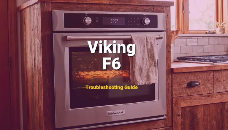 How to Fix Viking Range Error Code F6: Cooling Fan Failure (Full Guide)
