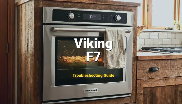 Troubleshooting Viking Error Code F7: What It Means & How to Fix