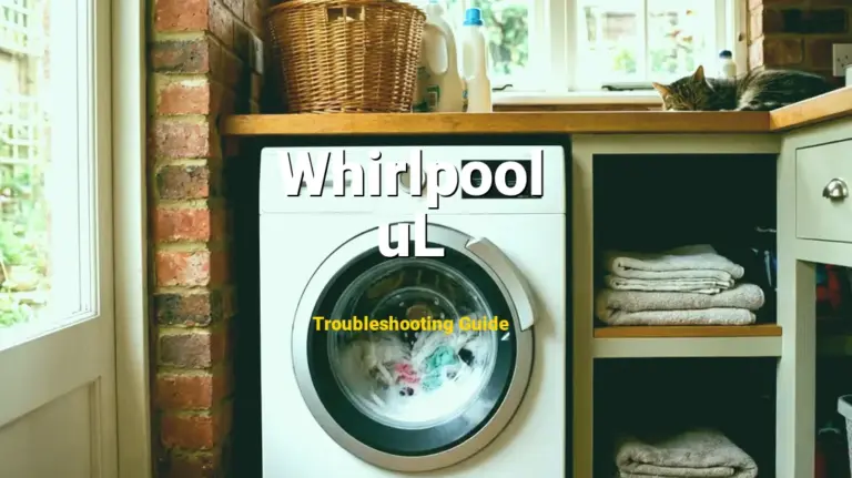 Whirlpool Cabrio Washer Error uL Solved: Detailed DIY Repair