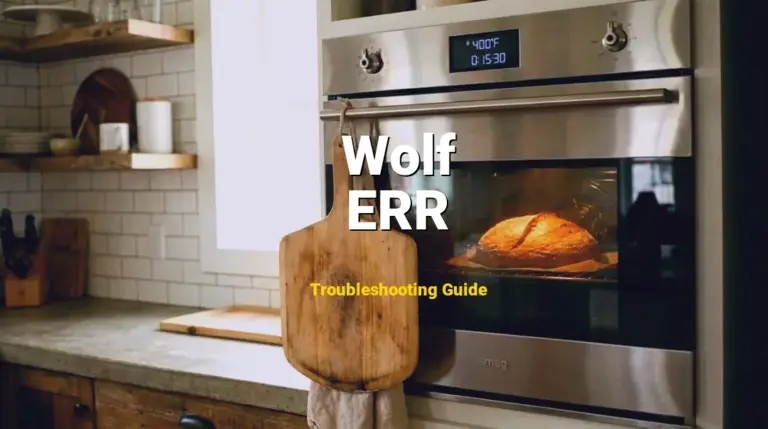 Troubleshooting Wolf Error Code ERR: What It Means & How to Fix