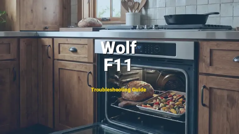Troubleshooting Wolf Error Code F11: What It Means & How to Fix
