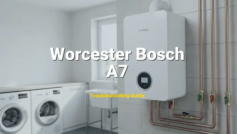 How to Fix Worcester Bosch Boiler Error Code A7: Hot water NTC sensor fault (Full Guide)