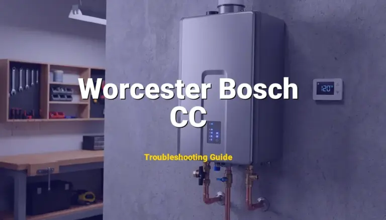 How to Fix Worcester Bosch Boiler Error Code CC: Outdoor sensor fault (Full Guide)