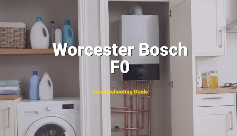 F0 Error on Worcester Bosch Boiler? Comprehensive Fix Guide