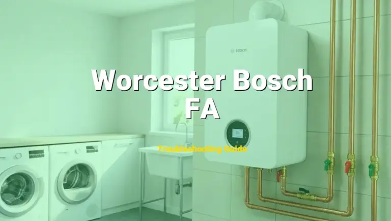 Troubleshooting Worcester Bosch Error Code FA: What It Means & How to Fix