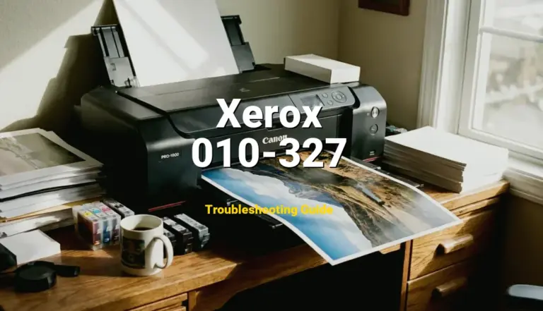 How to Fix Xerox Printer Error Code 010-327: Fuser Unit Failure (Full Guide)