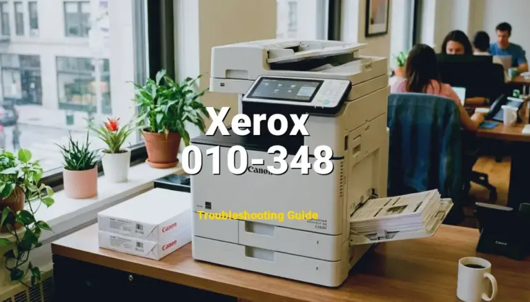Xerox Printer Error 010-348 Solved: Detailed DIY Repair
