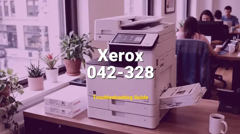 042-328 Error on Xerox Printer? Comprehensive Fix Guide