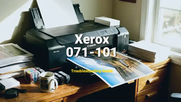Xerox Printer Error 071-101 Solved: Detailed DIY Repair
