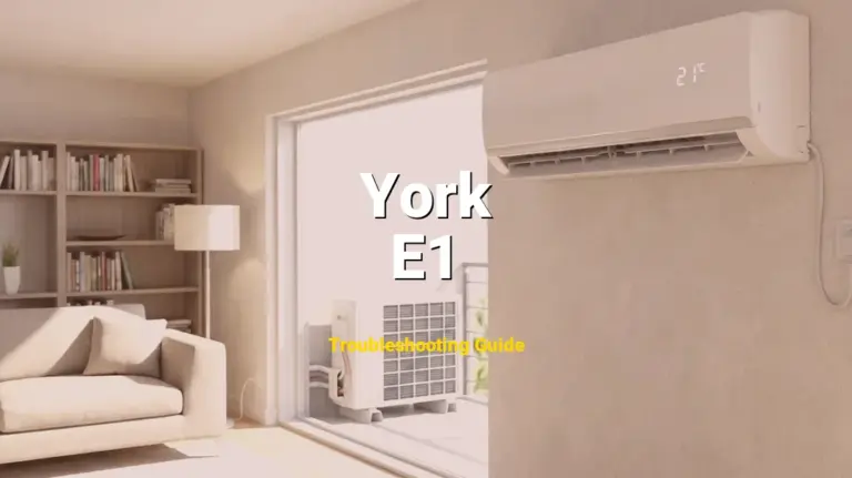 E1 Error on York Furnace? Comprehensive Fix Guide
