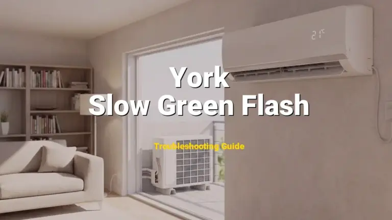 York Furnace Error Slow Green Flash Solved: Detailed DIY Repair