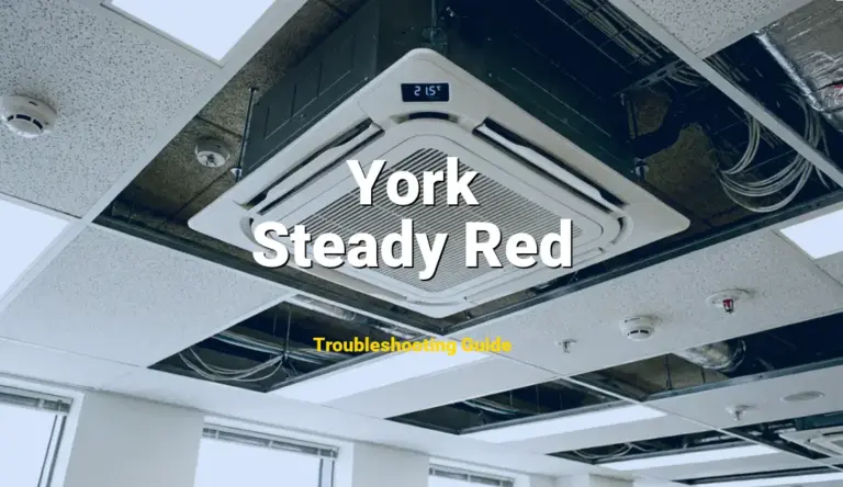 Steady Red Error on York Furnace? Comprehensive Fix Guide
